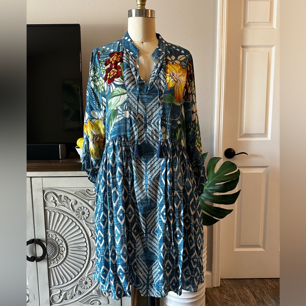 Johnny Was Ciaga Short Dress - Sz. M